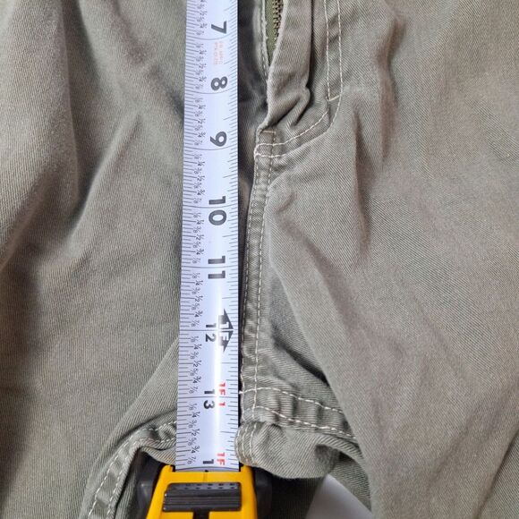 A.P.CO. Cargo Shorts Mens Sz 36 Green Outdoor Hiking Camping Utility Pockets - Picture 9 of 10